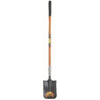 SHOVEL SQUARE MOUTH POST HOLE LONG HANDLE F/GLASS