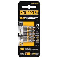 BIT, INSERT PH2 x 25mm MAX IMPACT [5]