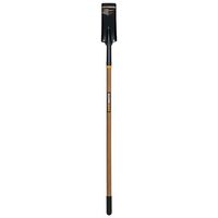 SHOVEL, TRENCHING LONG WOOD HANDLE