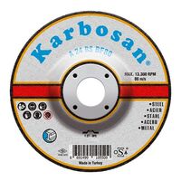 GRINDING WHEEL, METAL 125 x 6.4, 22mm INOX (10)