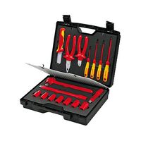 COMPACT TOOL CASE 1000V VDE 17 PIECE KIT