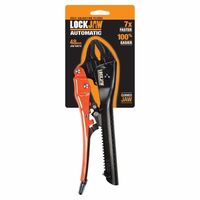 PLIERS, LOCKJAW SELF ADJUSTING CURVED JAW 48mm WIDTH, 250mm