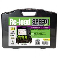 HOLESAW SET, RELOAD SPEED INCL 11 HOLESAWS,2 PILOTS, 2UP BOSS
