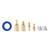 COUP KIT4, 1/4in TO 3/8in MALE, RYCO