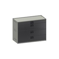 DRAWER CABINET KIT 10 SERIES RC7/100,1 x RC1001, 3 x RC1002