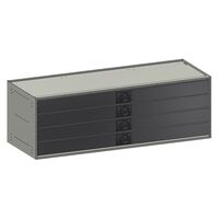 DRAWER CABINET KIT 12 SERIES 420mm HEIGHT INCL. 4 x RC1201