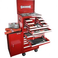TOOL KIT, ROLLING & SIDE CAB TOP CHEST, METRIC/AF 356 PIECE