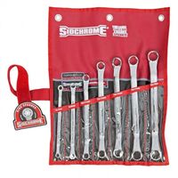 SPANNER SET, METRIC 7PCE RING END