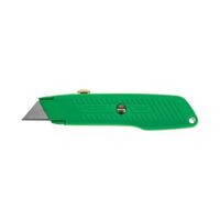 KNIFE RETRACTABLE FLUORO GREEN