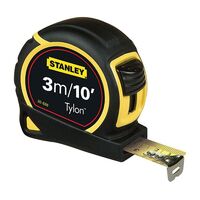 TAPE MEASURE,BI MATERIAL 12mm BLADE,3m/10ft