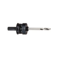 ARBOR W/ 90mm PILOT DRILL FOR 32-210mm SAWS, A2E