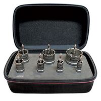 HOLESAW KIT 7PCE CARB TIP DEEP 16, 20, 22, 25, 32, 40 & 50mm