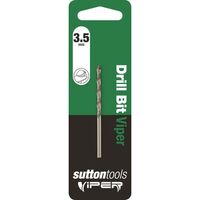 JOBBER DRILL 3.5mm x 73mm HSS SUTHSS35