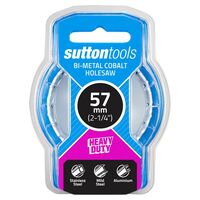 HOLESAW, 57mm BI METAL COBALT M42 WHITE