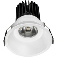 HANECO TRIM LED HOTEL D/L SINGLE 11W 4000K 50D WHITE 850LM REMOTE DRIVER 280MA