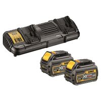 BATTERY & CHARGER STARTER PACK 6Ah XR FLEXVOLT