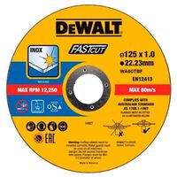 DISC, BONDED (10xTIN) THIN 125 x 1.0 x 22.23mm