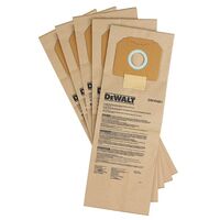 PAPER DUST BAGS [5] SUITS DWV902M & DWV900L