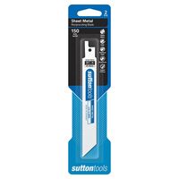 RECIP BLADE,SHEET METAL,BI-MTL 150 x 19 x 0.9mm, 14TPI [2]