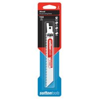 RECIP BLADE, PLASTER, HSC 150 x 19 x 1.05mm, 6TPI [2]