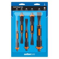 COLD CHISEL, M710 SOFT GRIP [5] PC SET 10, 12, 16, 19, 25mm
