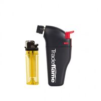 BLOW TORCH, POCKET SIZE, WITH REFILLABLE BUTANE CARTRIDGE