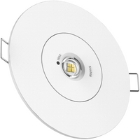 HANECO LUME BLACK 1.5W D40 DOWNLIGHT WITH REMOTE DRIVER & LI BATTERIES WITH ADAPTORS