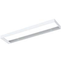 HANECO SURFACE MOUNT ONE PIECE FRAME FOR 300MMX1200MM PANEL WITH ROOM ON ONE END FOR DRIVER