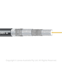 CABLE, COAXIAL RG6 QUAD FLOODED 305M