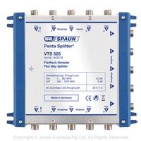 SPLITTER 2 WAY 5 WIRE F TYPE 5-2200MHZ