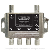 MULTISWITCH 2 WIRE END-OF-LINE 4 OUT SATELLITE IF