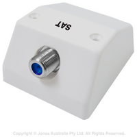 OUTLET SKIRTING F FEMALE TO F FEMALE 3 GHZ FOXTEL