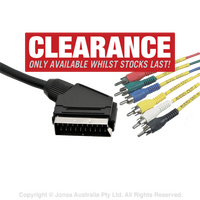 AUDIO VIDEO LEAD YPBPR SCART-RCA 1.5M