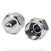 CONNECTOR F TYPE 75 OHM RESISTIVE TERMINATOR WITH O-RING