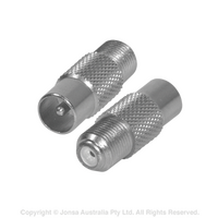 ADAPTOR PAL MALE TO F FEMALE, METAL