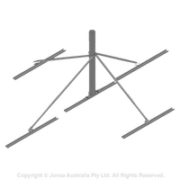 SATELLITE MOUNT, ROOF/FLAT CONCRET GROUND, MAX 1.5M DISH