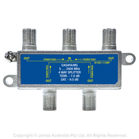 SPLITTER 4WAY F TYPE 5...2400MHz PP 2A