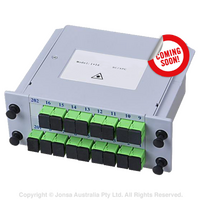 FIBRE SPLITTER PLC CASSETTE SC/APC 1 IN 2 OUT
