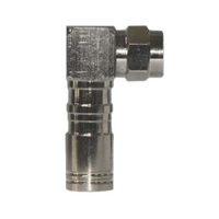 RIGHT ANGLED CONNECTOR ONLY FOXTEL APPOVED