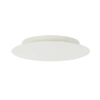 Cluster Canopy S/M BLK RND for 6 Lights OD220mm
