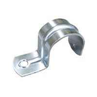 SADDLE HALF STAINLESS STEEL 20mm 6.6mm hole x 50
