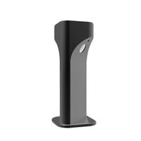 BOLLARD 11W SQ Dark Grey 3K IP65 H500mm 2 Diff 540 Lm