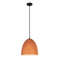 PENDANT ES Cherry Golden Oak OBLONG OD250mm