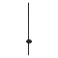WALL Int S/M 12W LINEAR RND Blk Dual CCT IP20 FR Diff L900 mm 670Lm