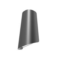 WALL S/M Up/Dn 11W LED TRI 378 Lm IP65 Cone Matt Wh Opal Diff