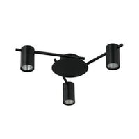 SPOT GU10 X 4 Interior Ceiling Matt  BLK OD520mm H120mm Adj
