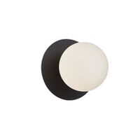 Wall Int S/M G9 Round Opal Diffuser w/ Round White Base