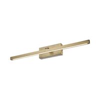WALL Int S/M 8W LINEAR Ant Brass Tri Dim FR Diff L365 mm 762Lm