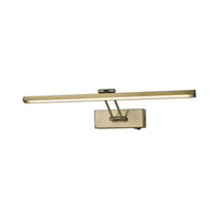WALL Int S/M 20W LINEAR Adj Chrome Tri Dim FR Diff L606 1334Lm