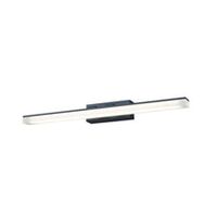 WALL Int S/M 8W RECT Blk Tri Dim FR Diff L370 mm 931Lm